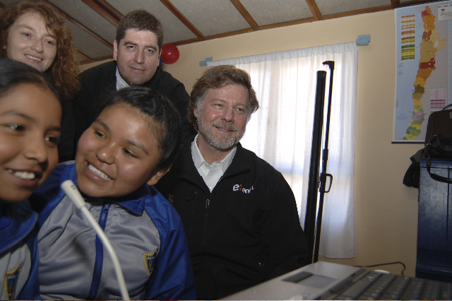 Photo: Rural school connected