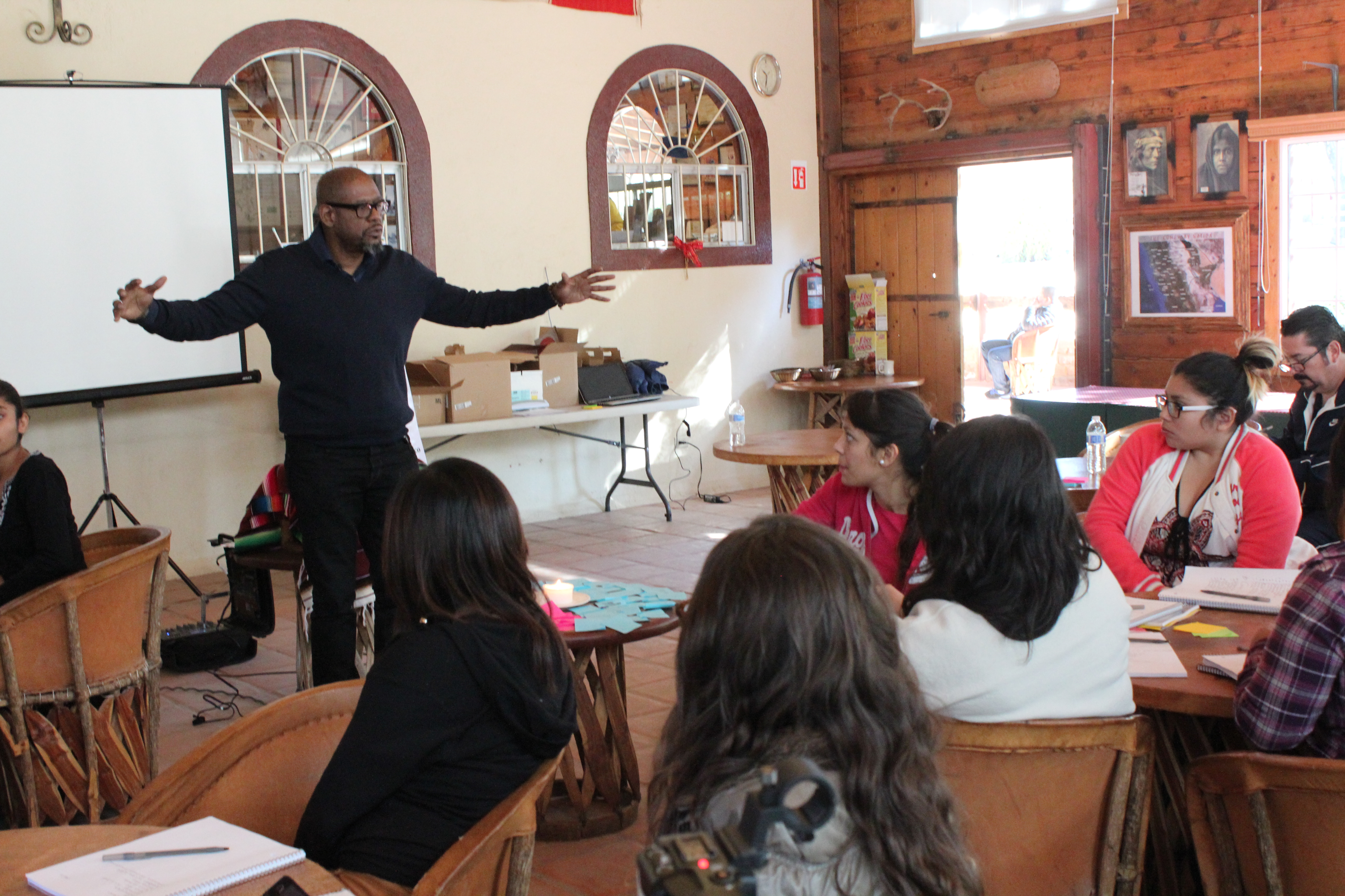 Forest Whitaker teaching