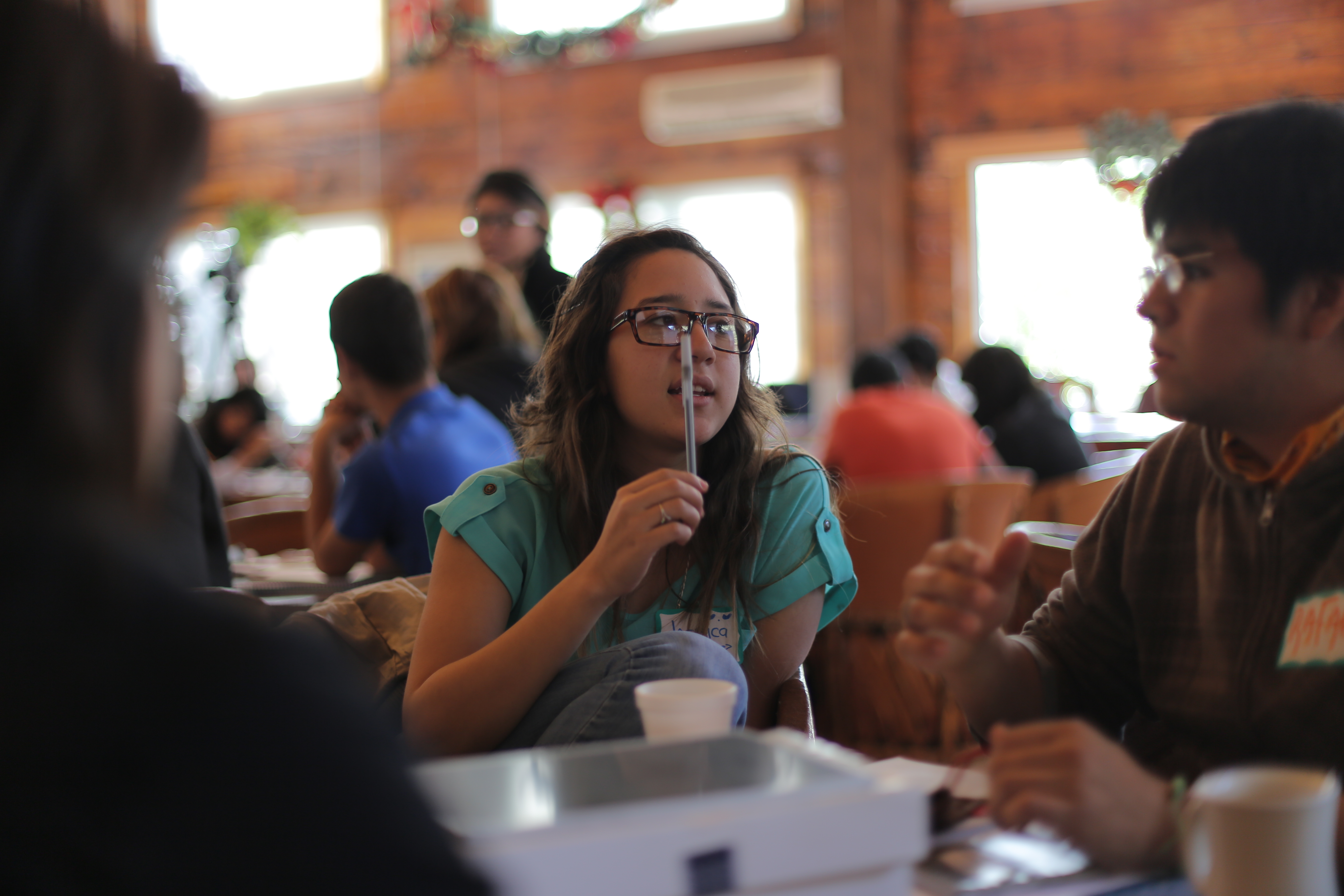 Students in classroom