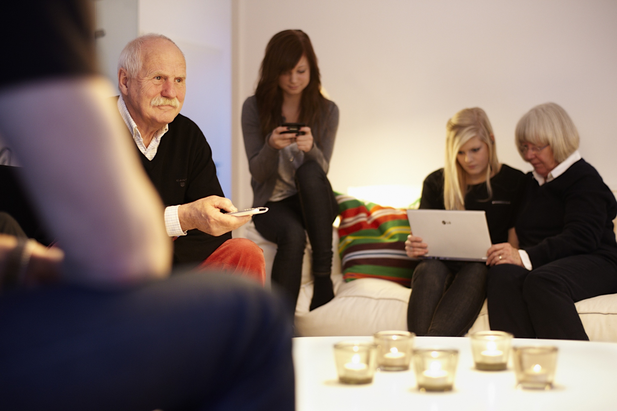 Use of different devices