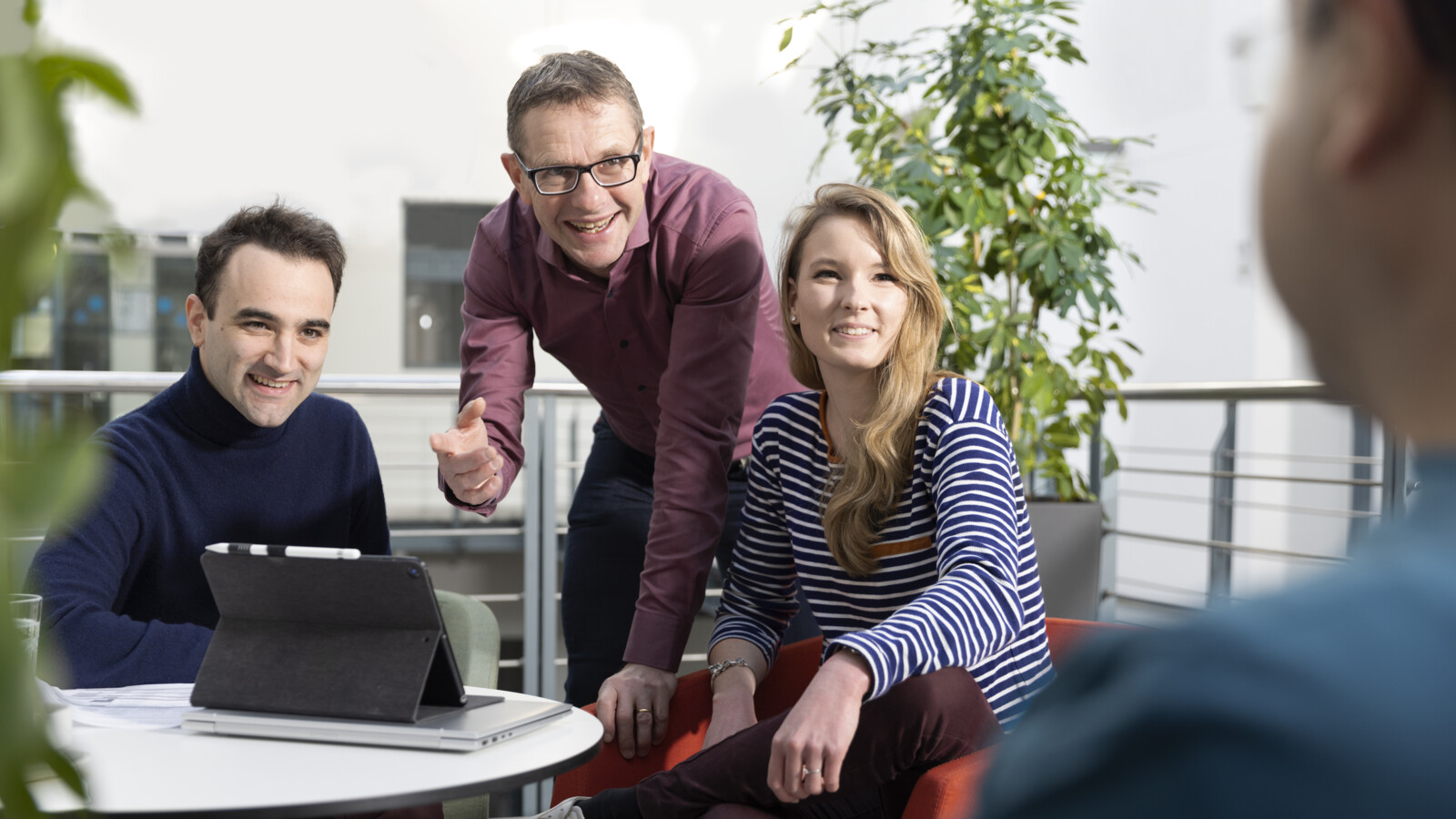 People working together