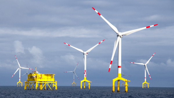 Group of wind turbines