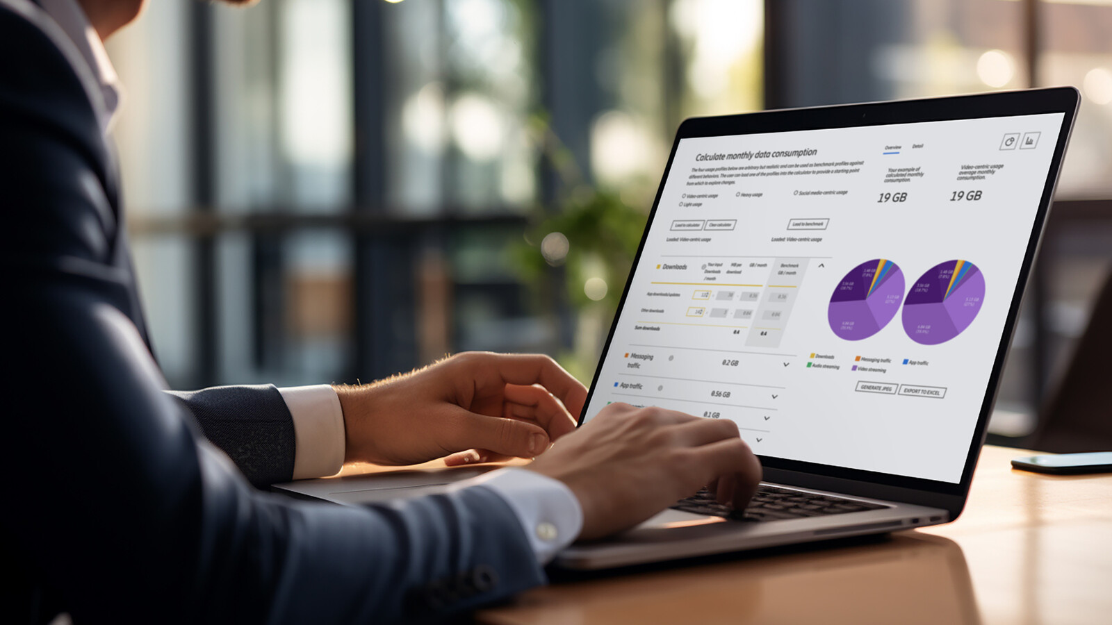 Ericsson Mobility Calculator-how to use