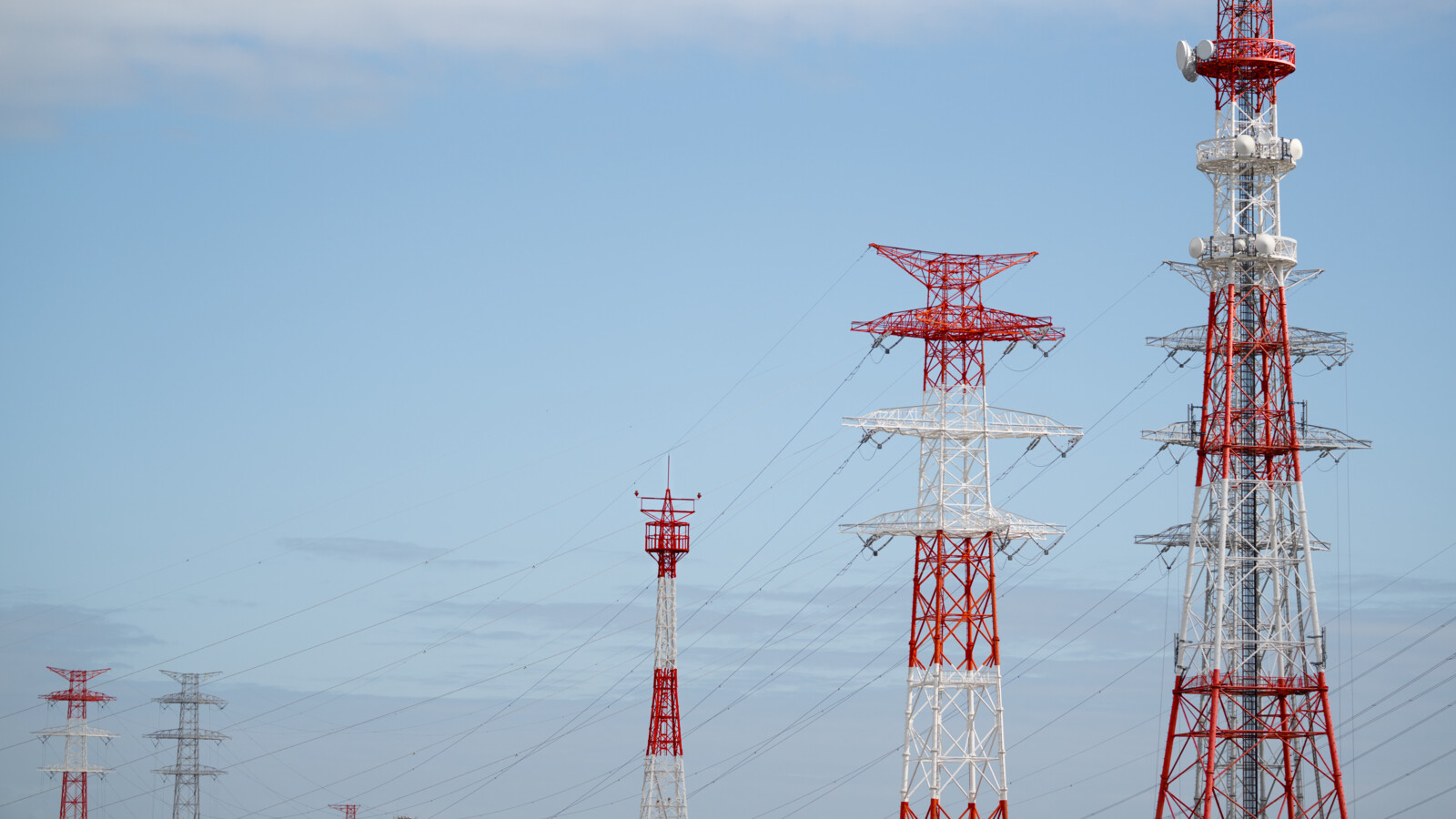 Power grids from a distance