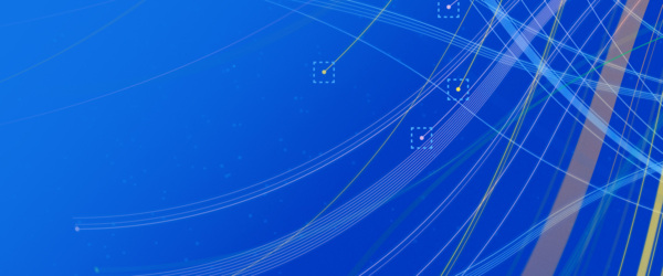 swirling graphics on a light blue background