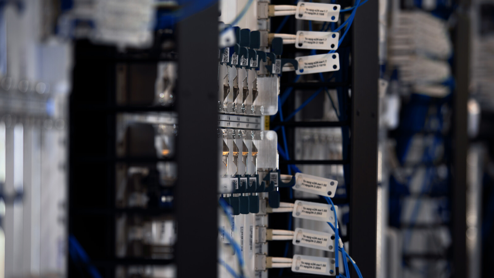 Equipment in server hall