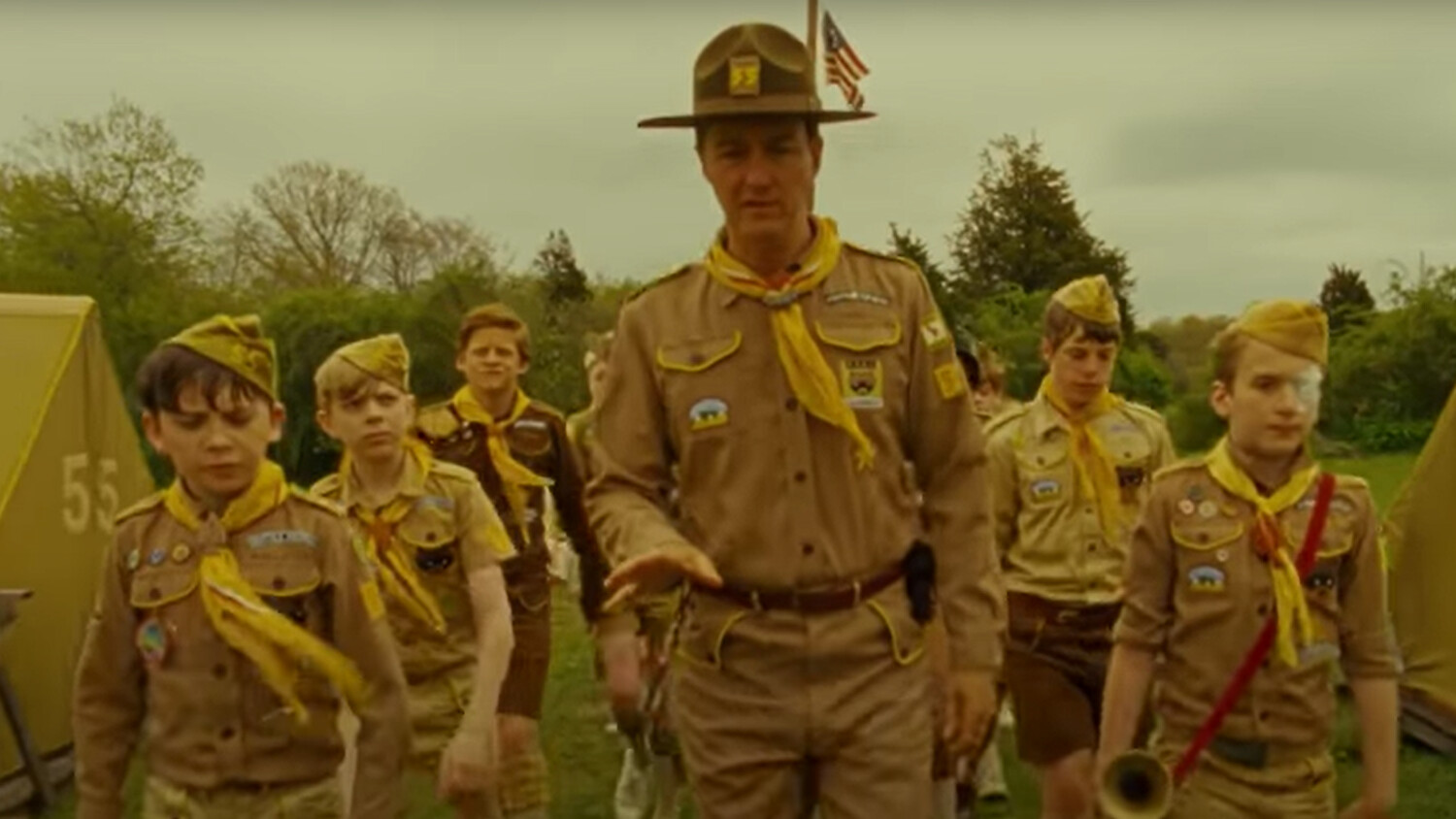 Film clip 2: Scout troop 55 is organizing a search party