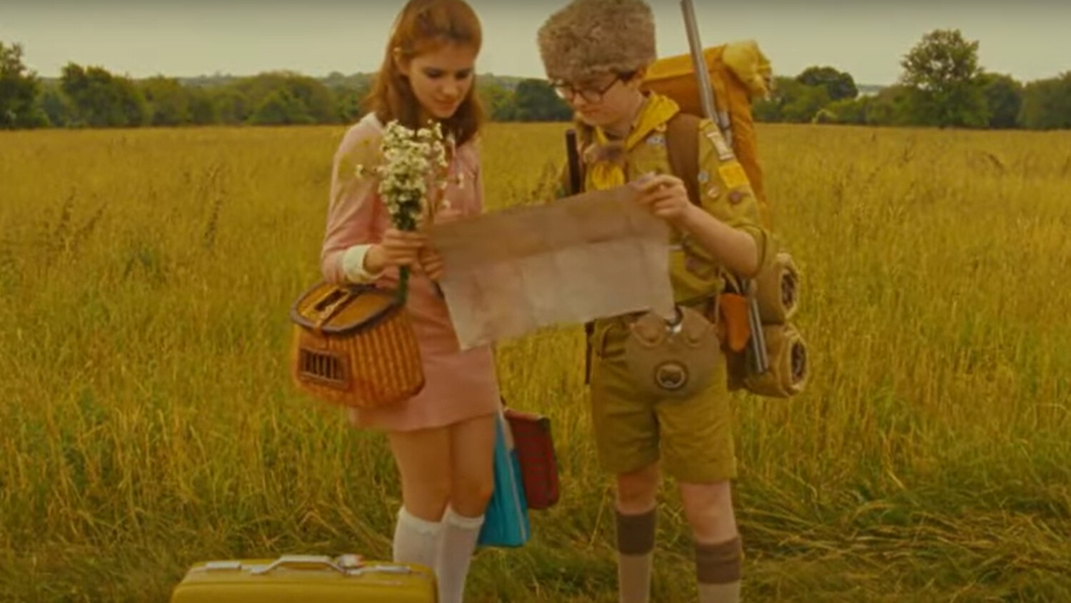 Film clip 1: The runaways meet and decide where to go