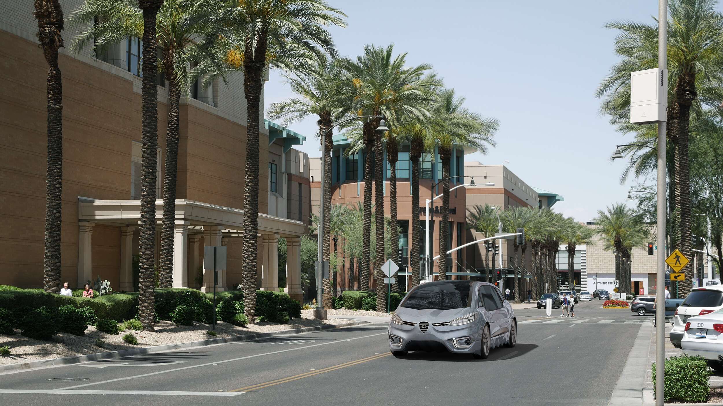 Connected autonomous vehicles