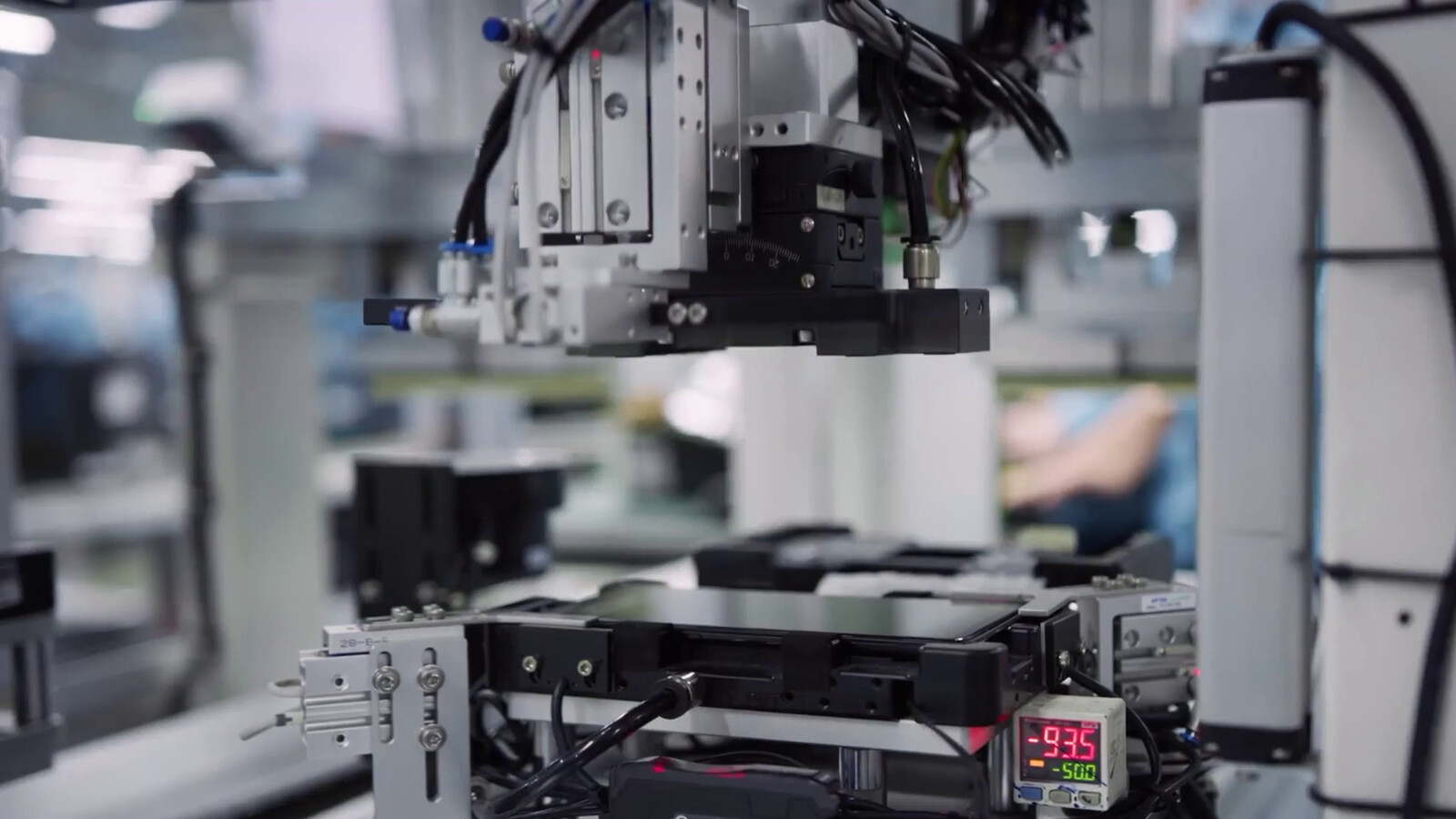 machines in a factory