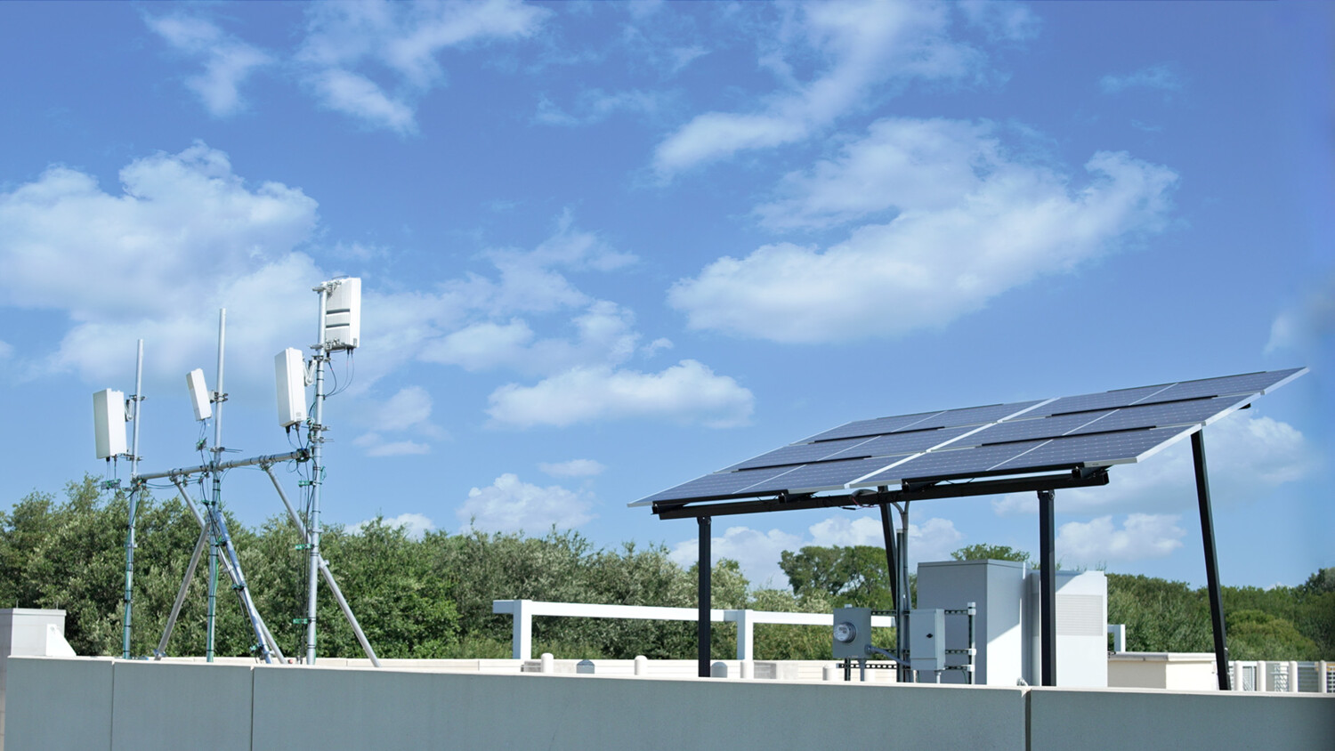 Energy-smart 5G site in Texas.