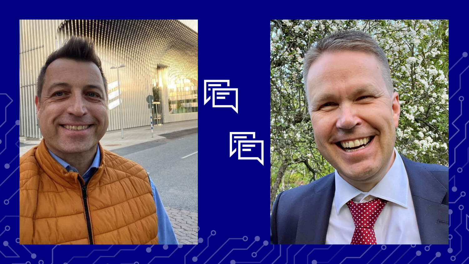 Thimo Sturmann and Heikke Palmroos