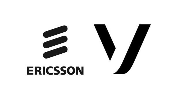 Ericsson and Vonage logos.