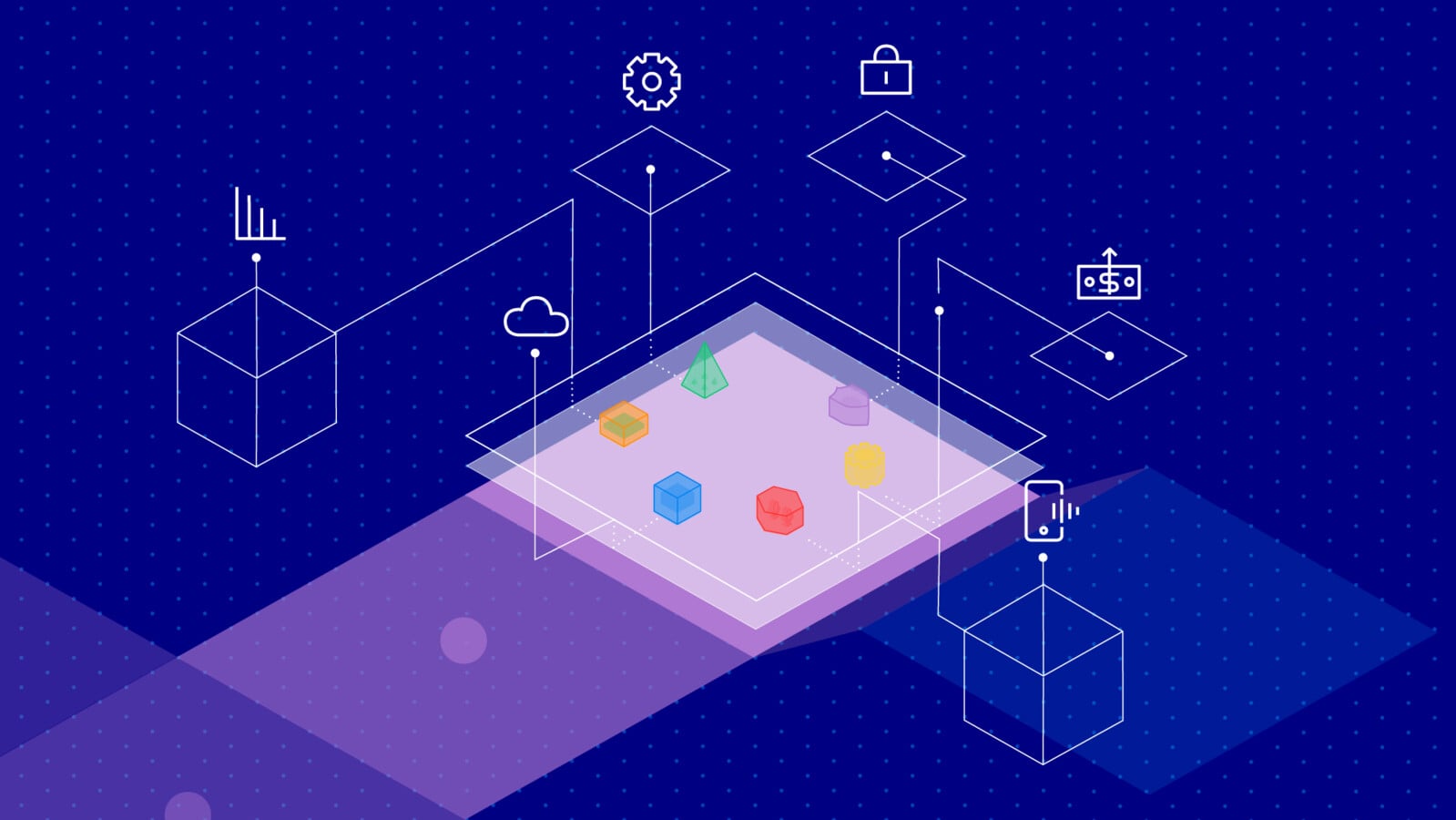 graphical image depicting network evolving and scaling