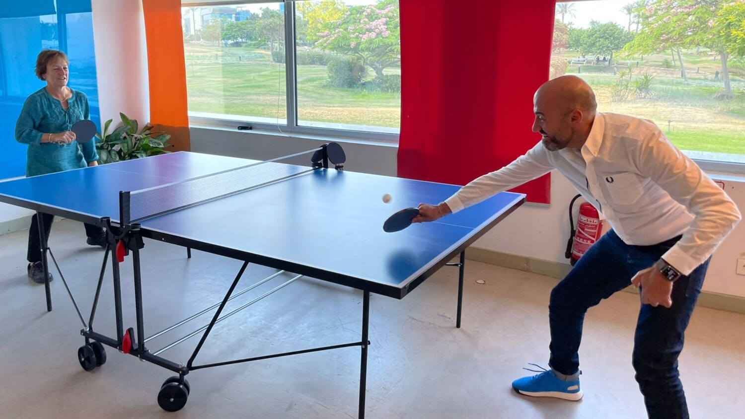 Game time at the Ericsson office