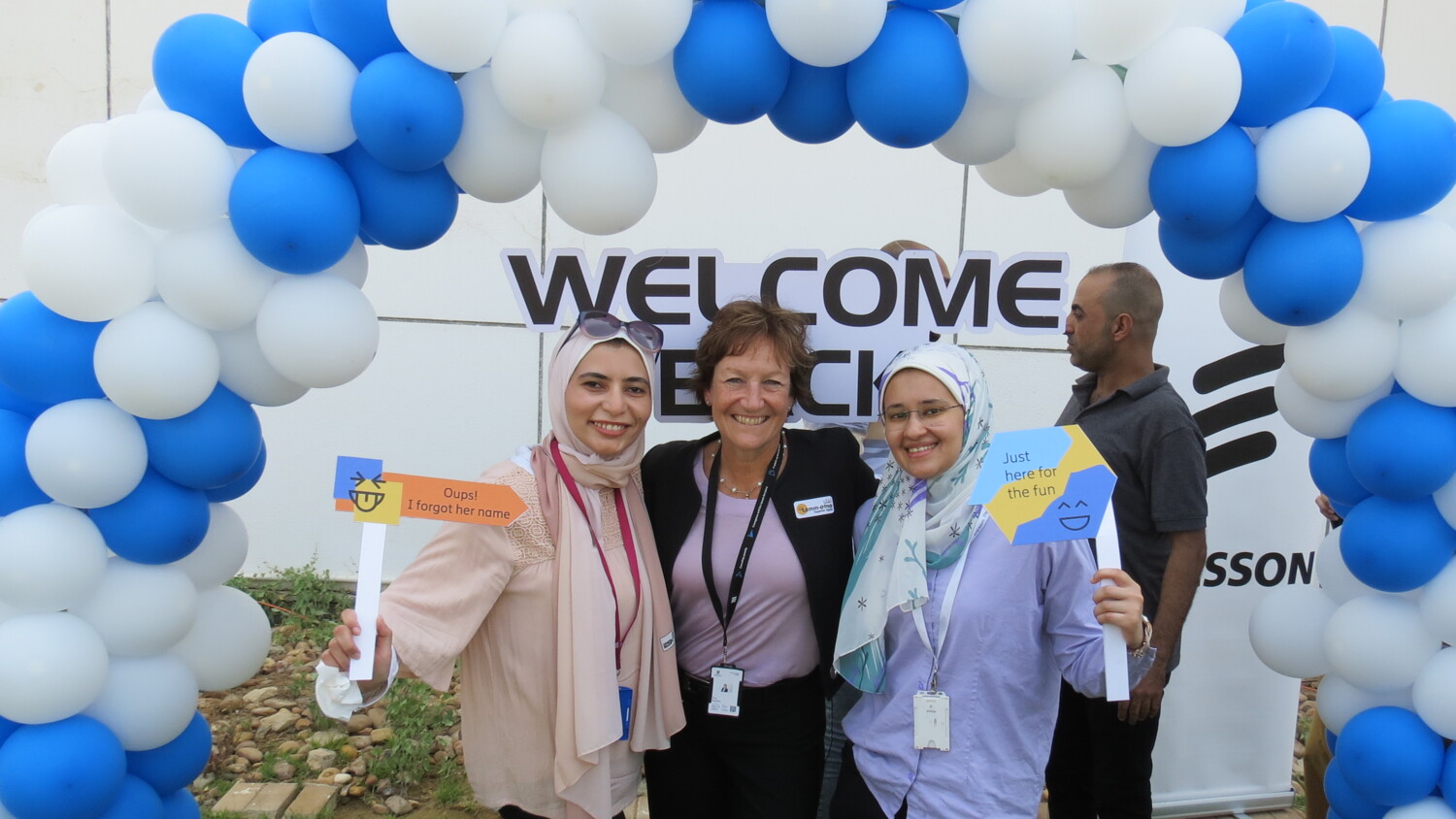 Ericsson in Egypt photo booth