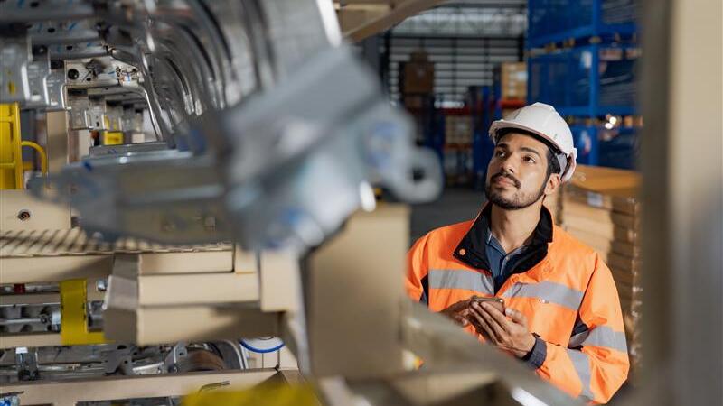 Engineer in a factory.