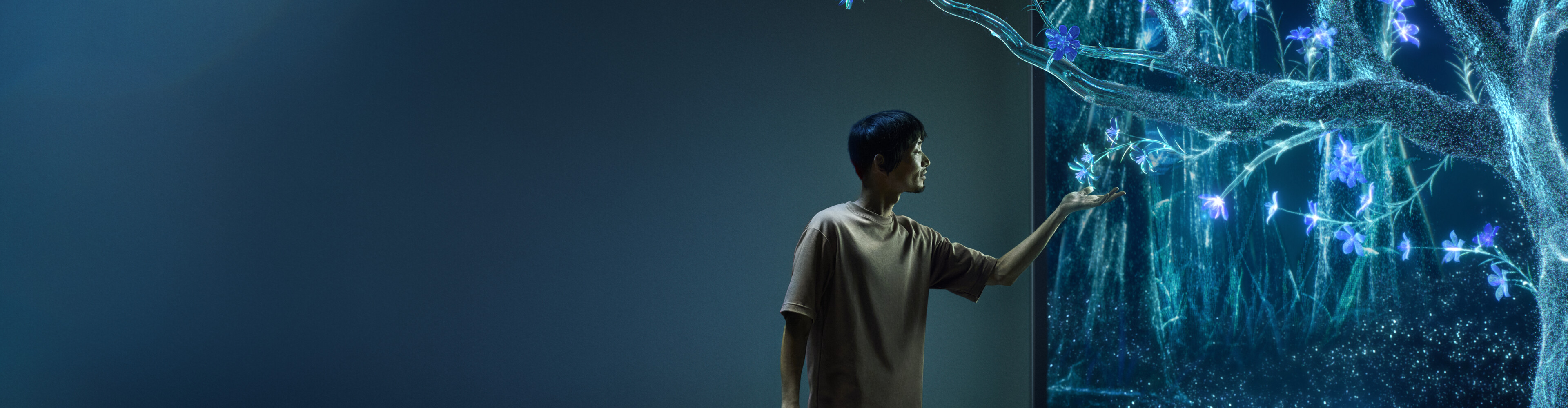 a man holding mobile phone