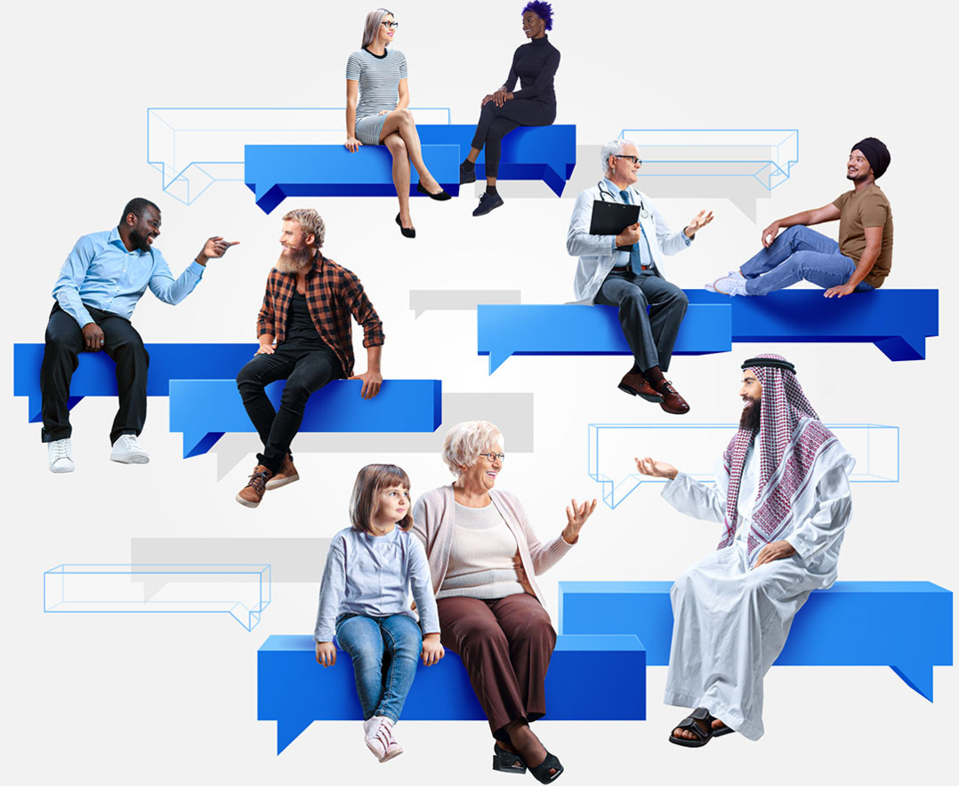 What do you imagine to be possible once everyone becomes fully connected in our digital future?