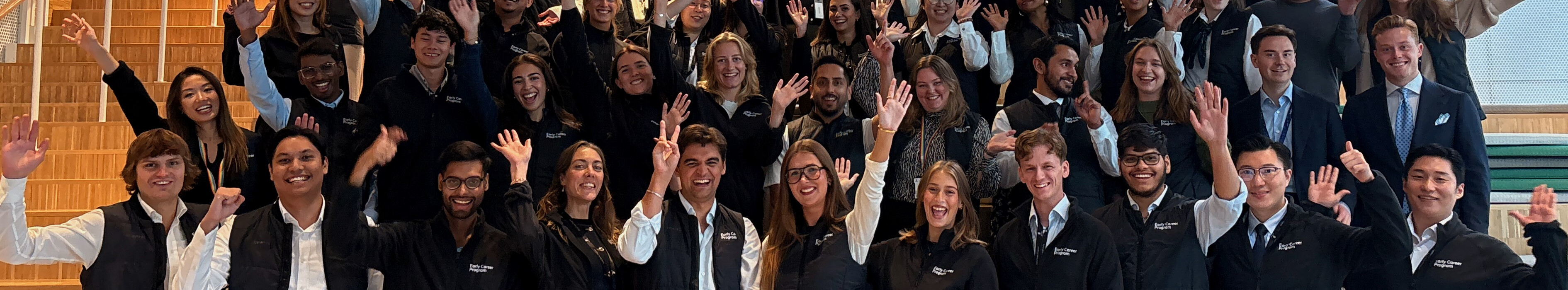 Early Career Program participants in a team photo.