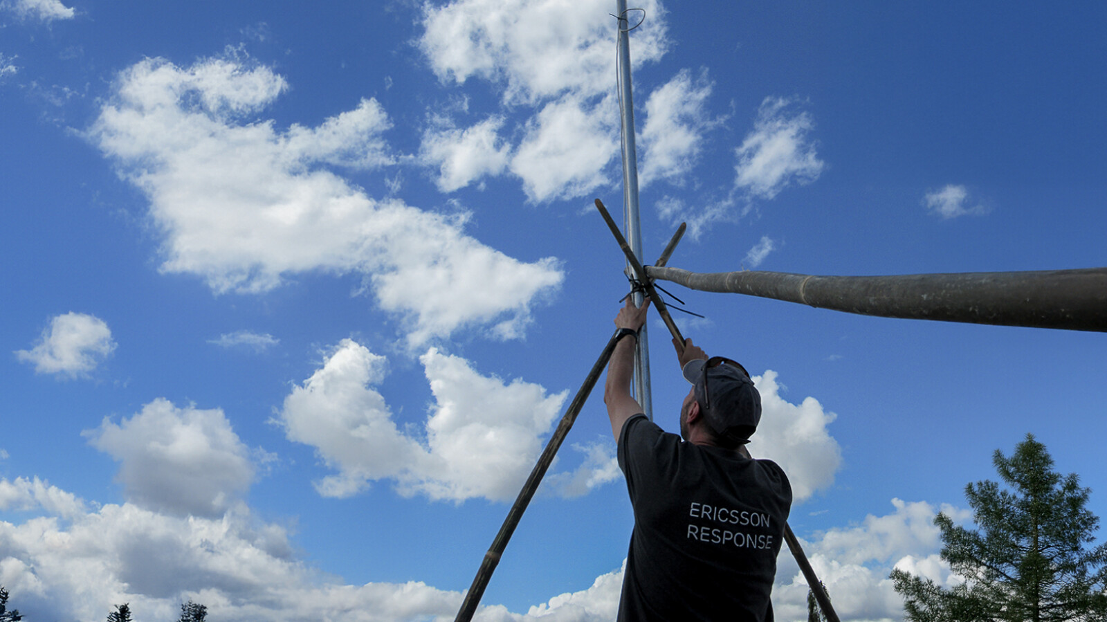 Ericsson Response volunteer.