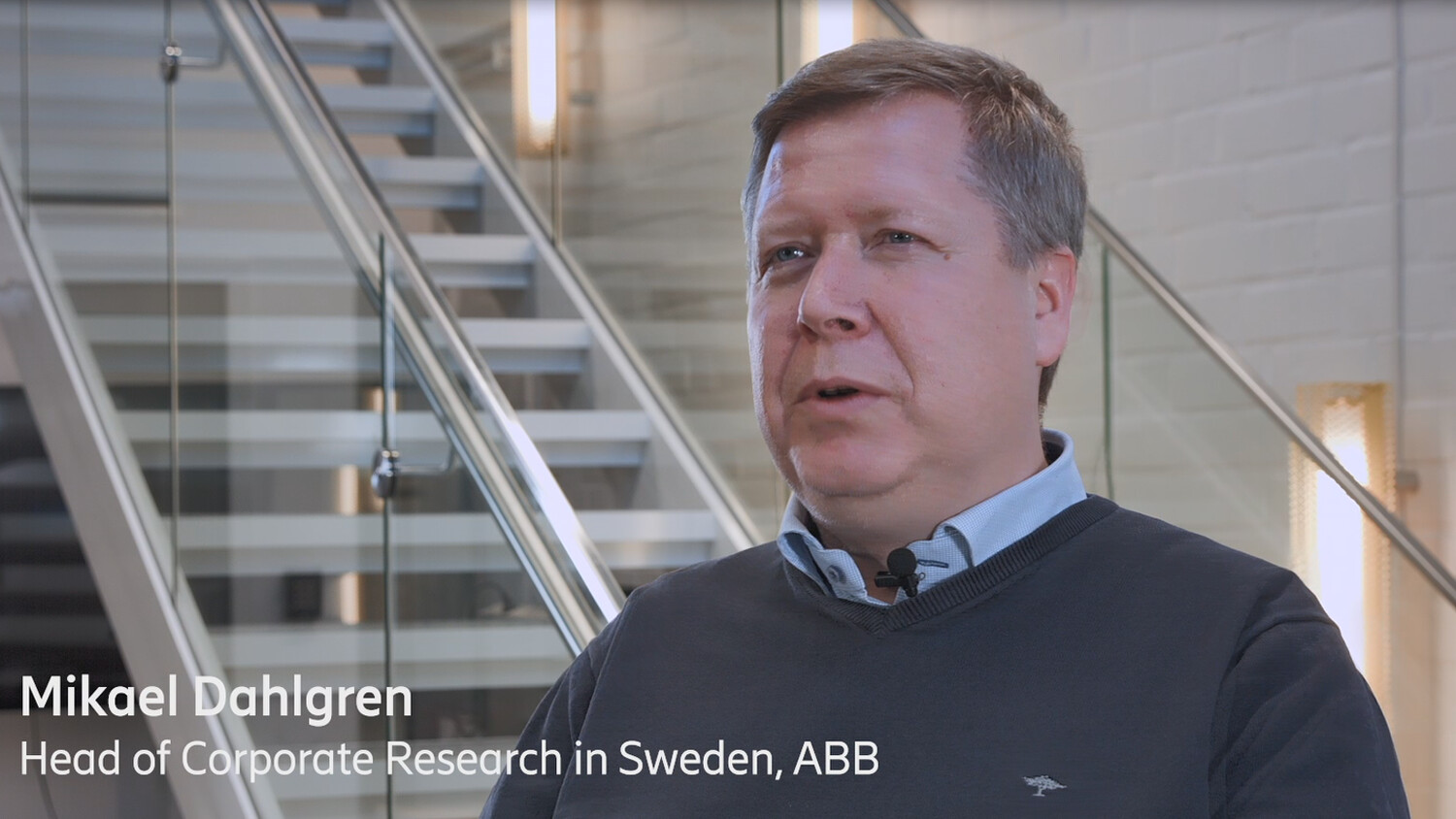 ABB Ericsson collaboration video about "the future of manufacturing" featuring Mikael Dahlgren, Head of Corporate Research in Sweden, ABB and Linus Thrybom, Research Manager, ABB Corporate Research.