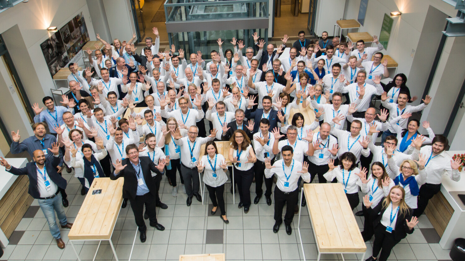 10 years anniversary group photo. 