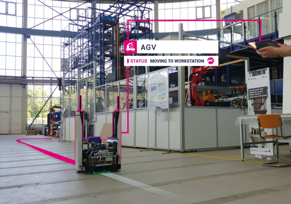 Robots in action at Osram