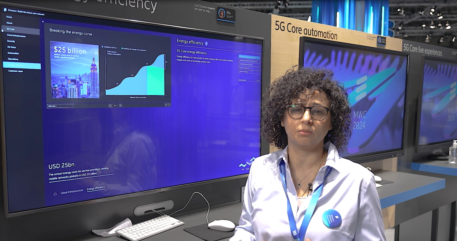 Overview of how Ericsson's advanced core network solution capabilities.