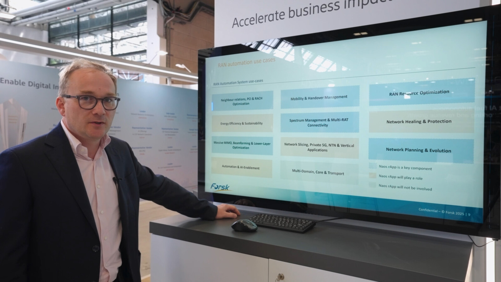 Vincent Spiegel, Sales director, Forsk