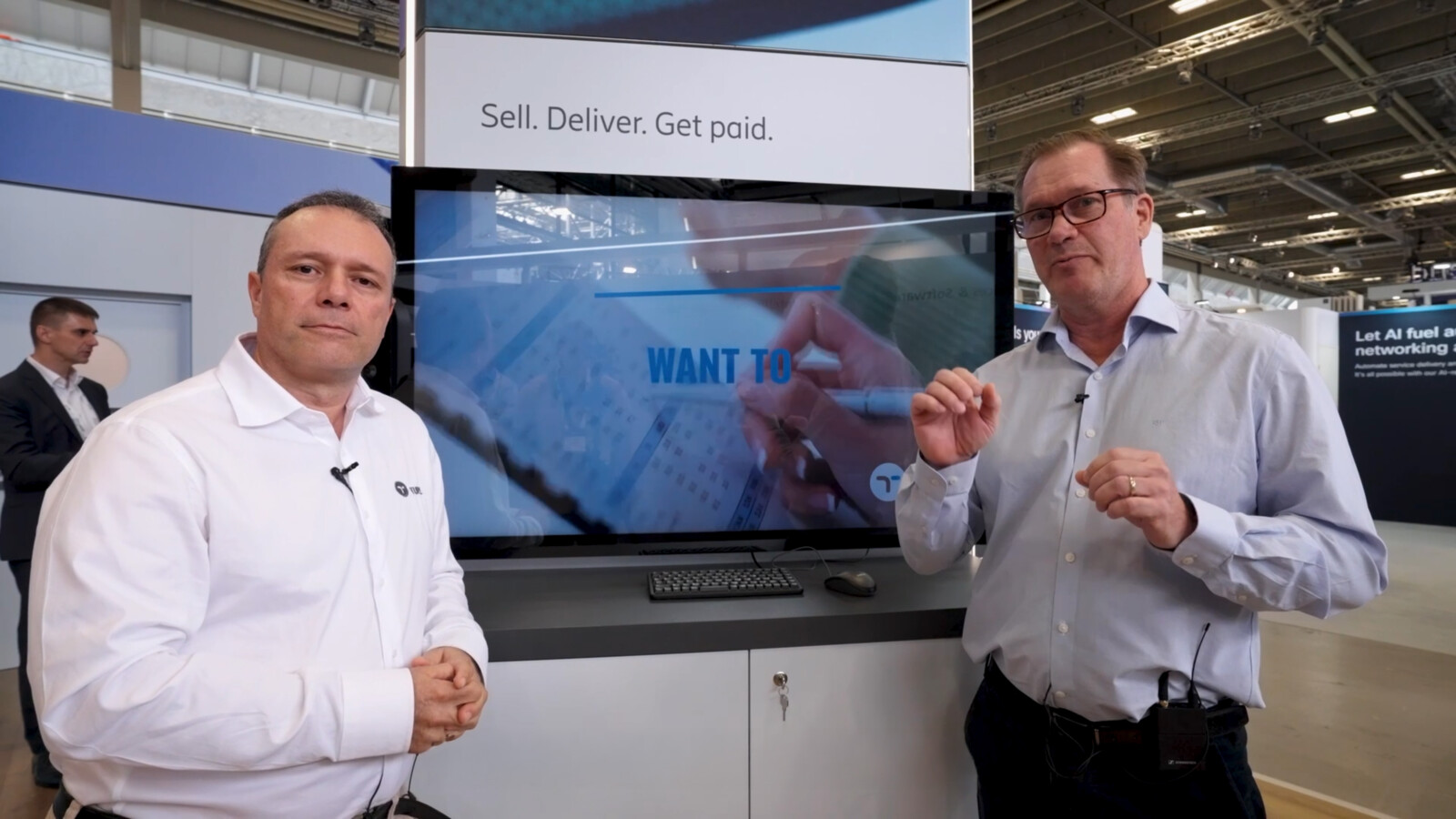 Hector Montes, Director Telco Business and Petteri Hakalin, Technical Director, Tupl