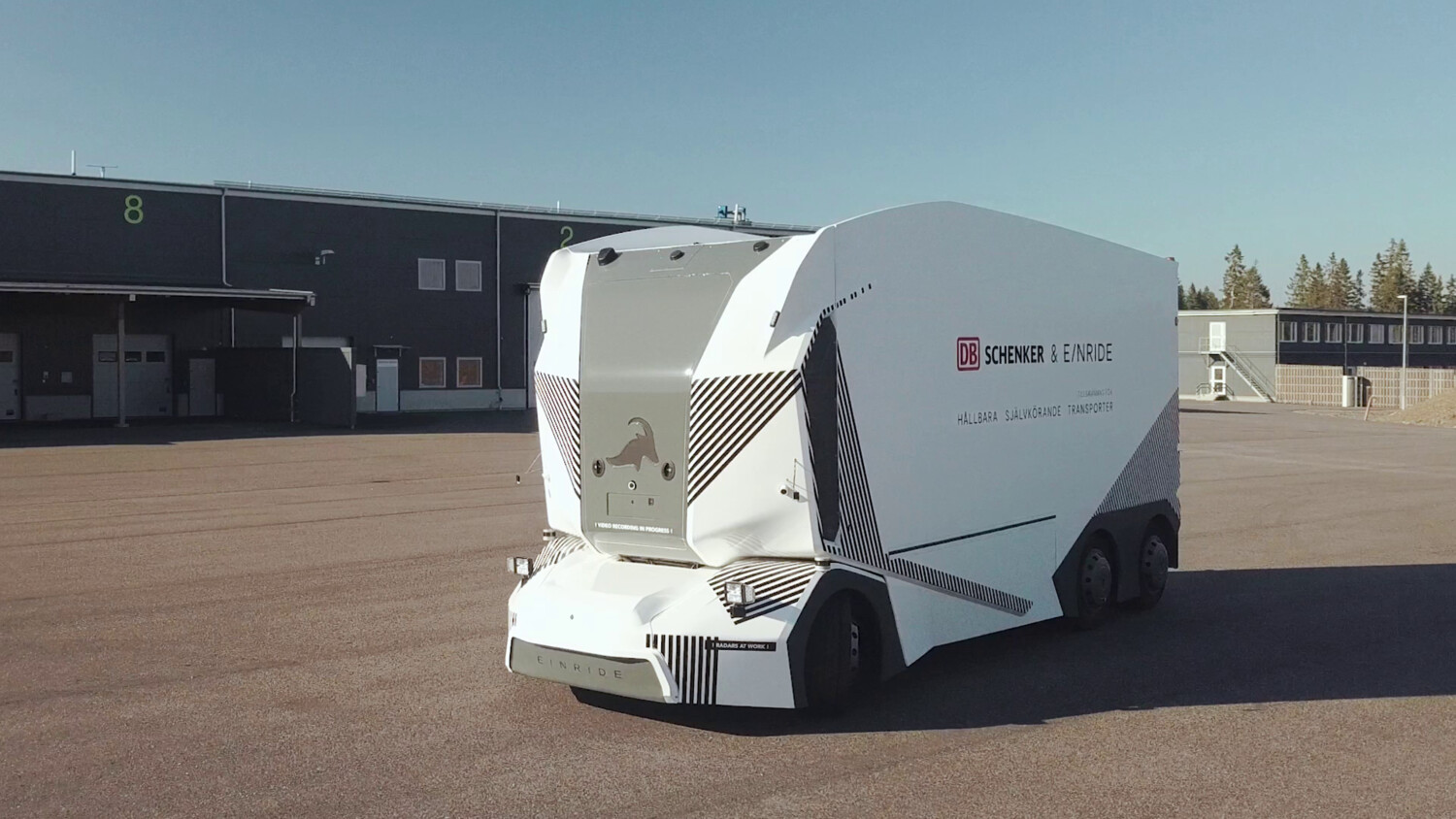 Einride self-driving vehicle
