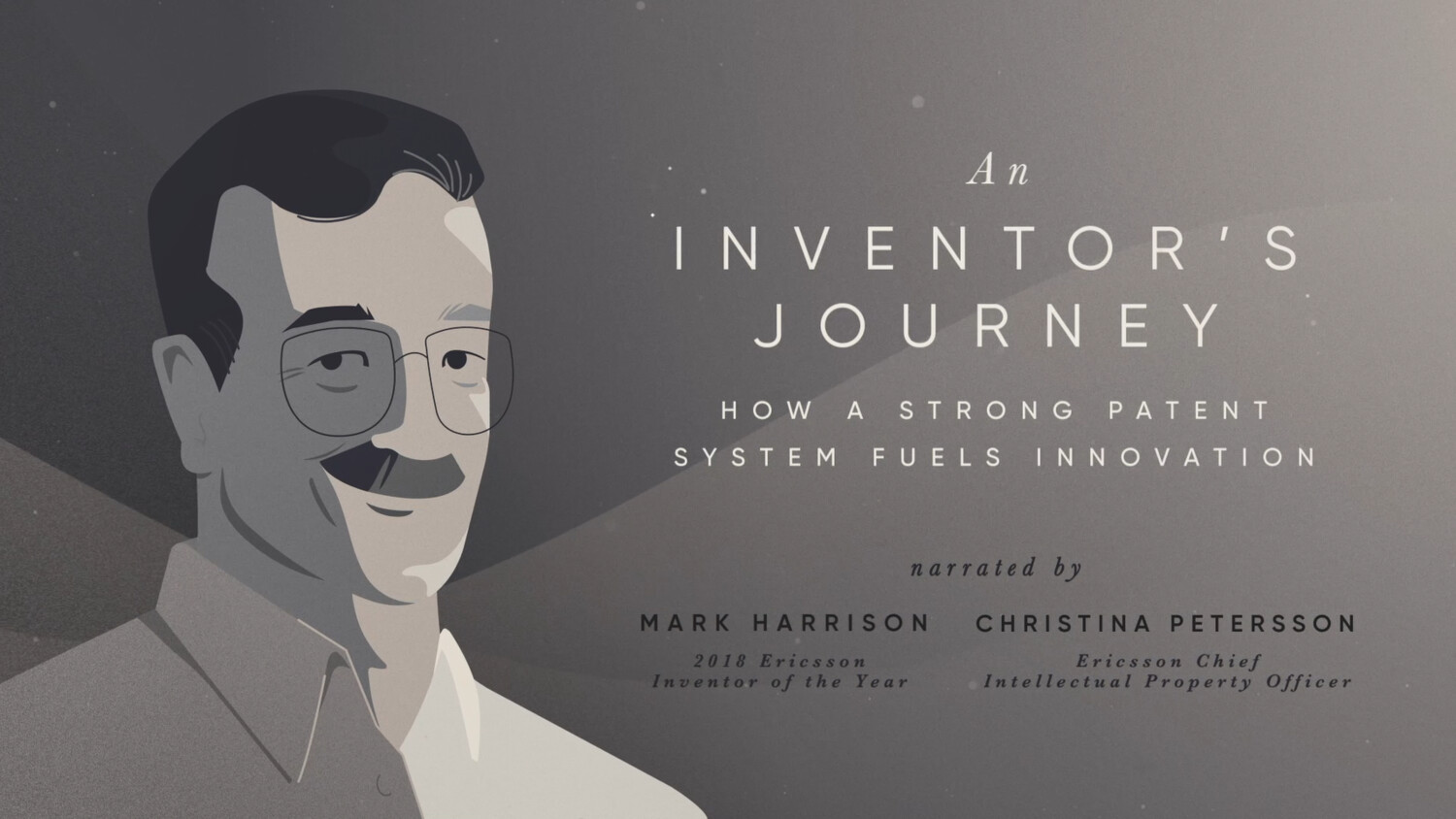Graphic of Ericsson inventor Mark Harrison