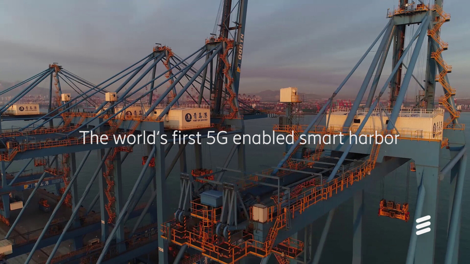 5g automation solutions enable world's first smart harbor