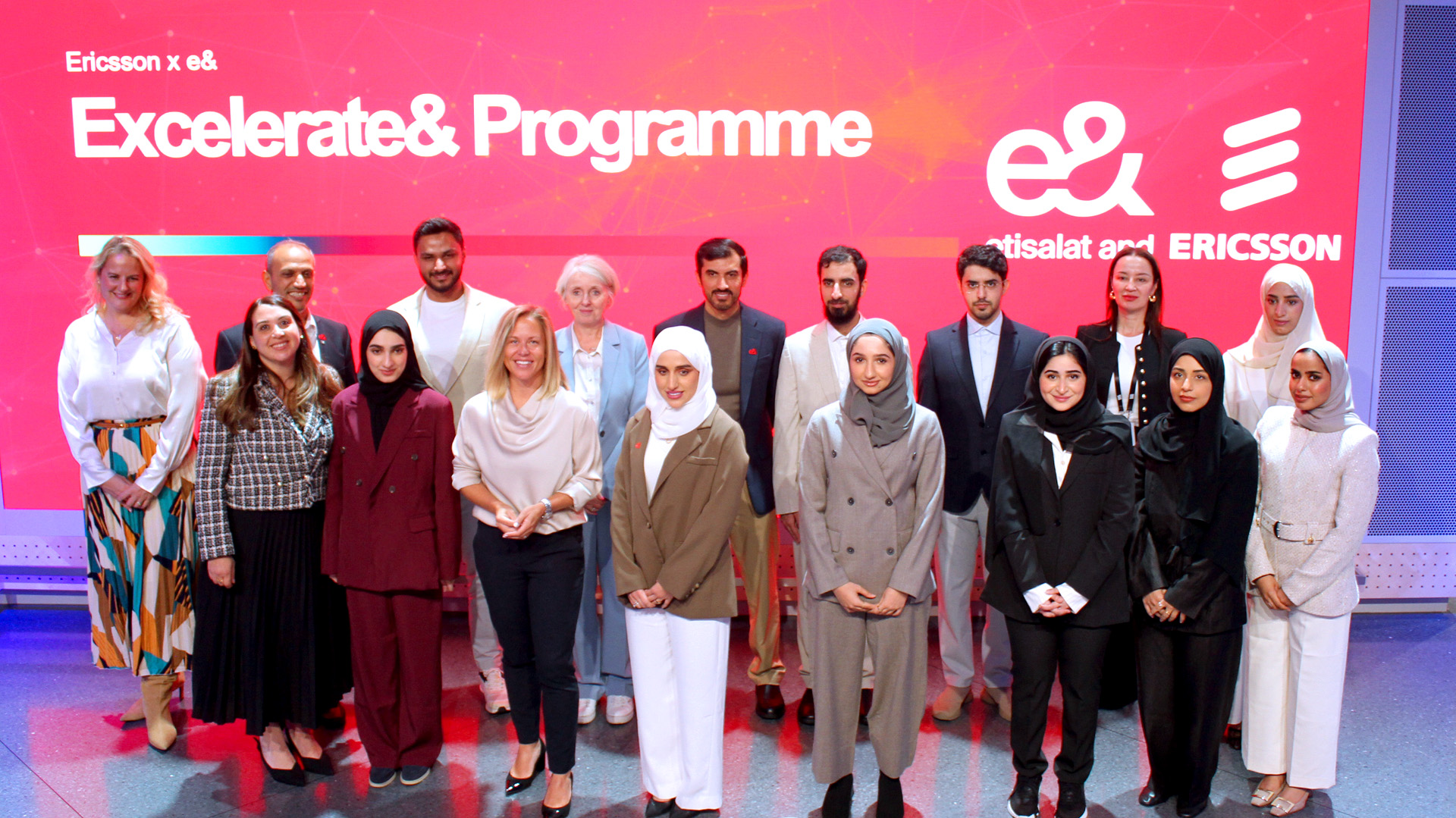 مجموعة تزور المقر الرئيسي لشركة إريكسون في ختام برنامج Excelerate&