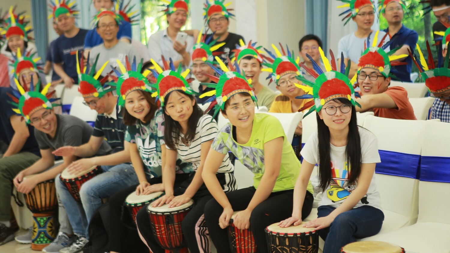 Colleagues in Chengdu
