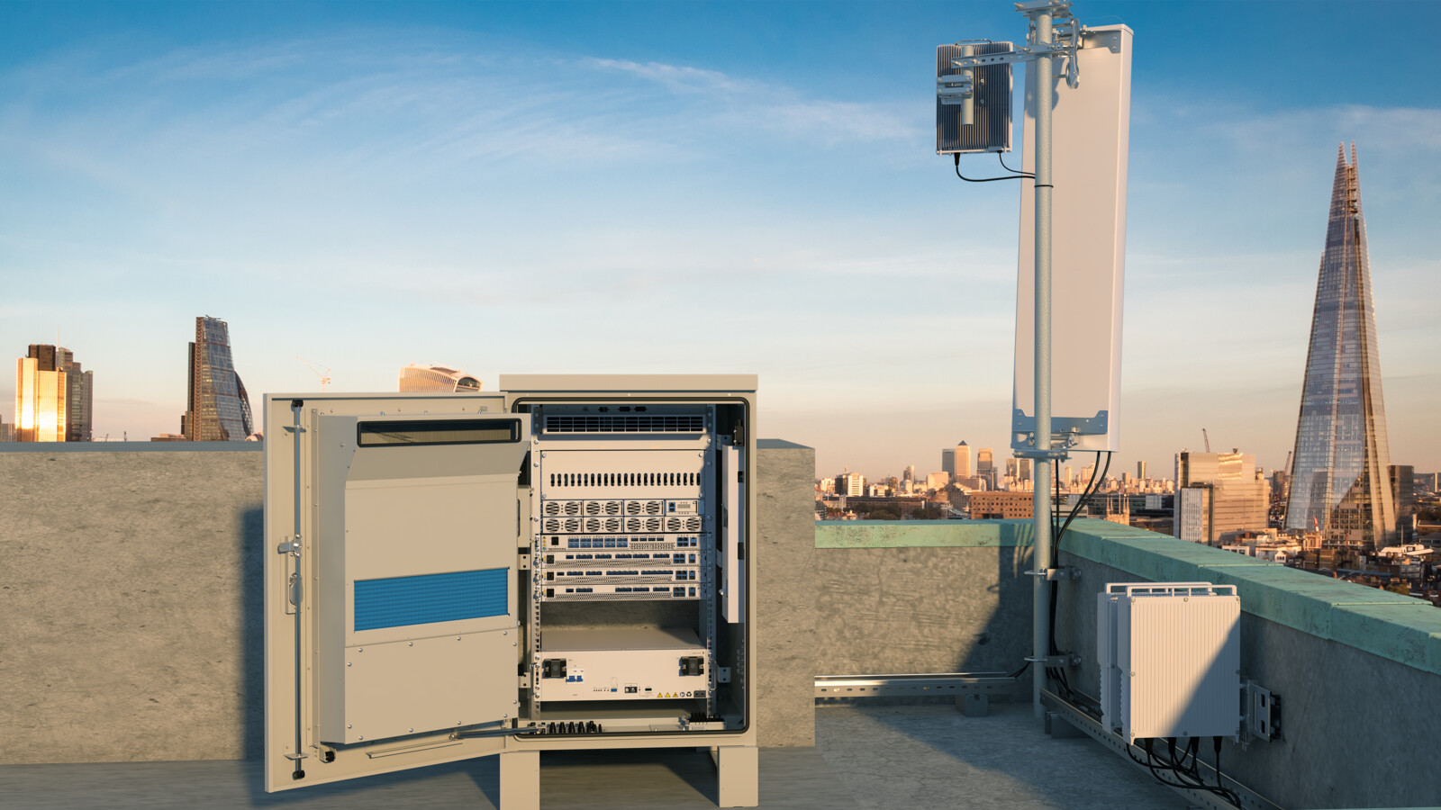 Router 6676 in rooftop macro site