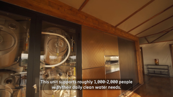 Technology & Water: Locally produced water