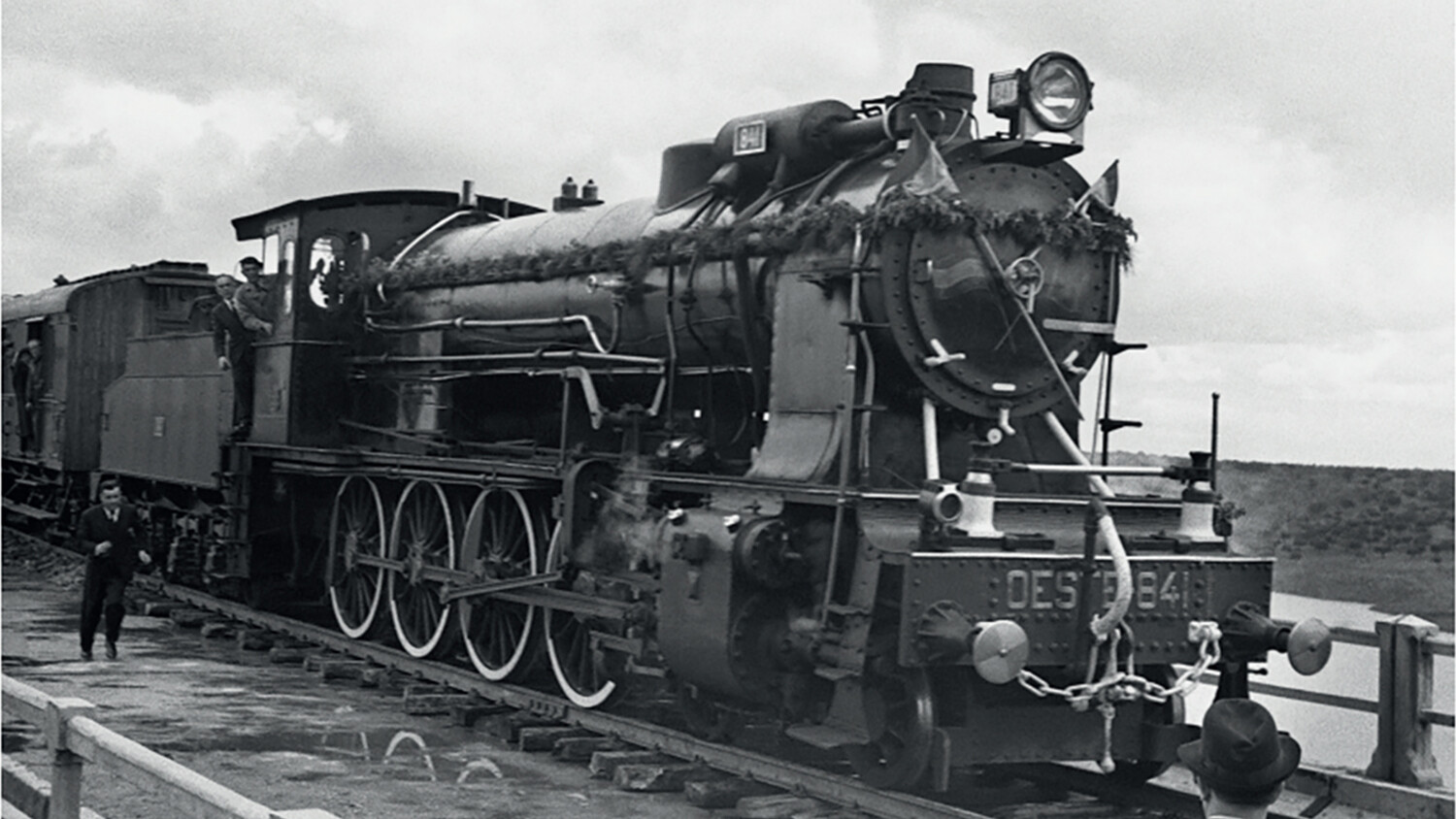 Tren de la línea Santiago-La Coruña