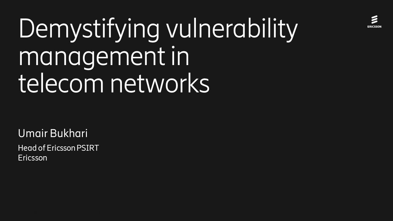 Demystifying vulnerability management in telecom networks
