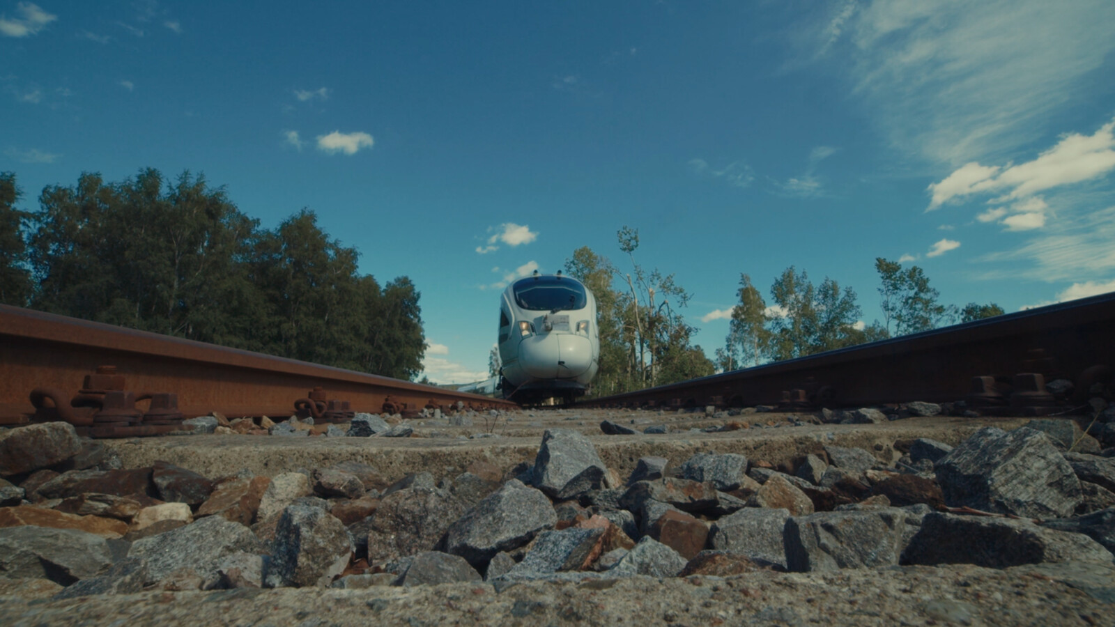 Rail on track