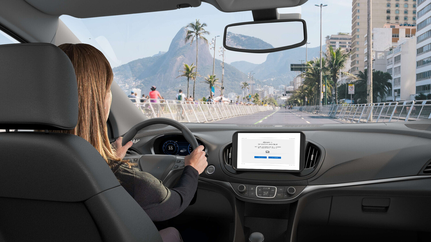 Connected driving experince