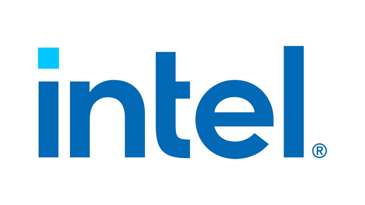 Intel logo.