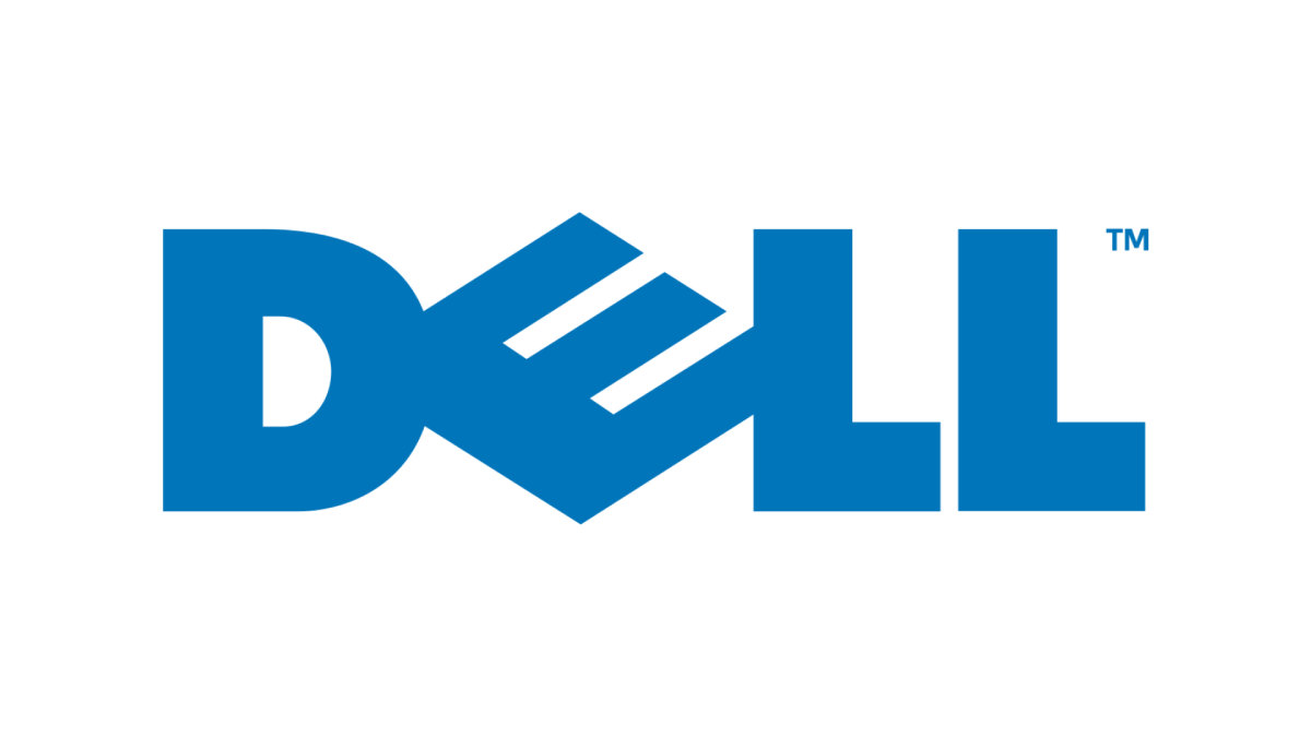 Dell logo.