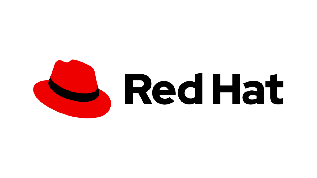 Red Hat logo.