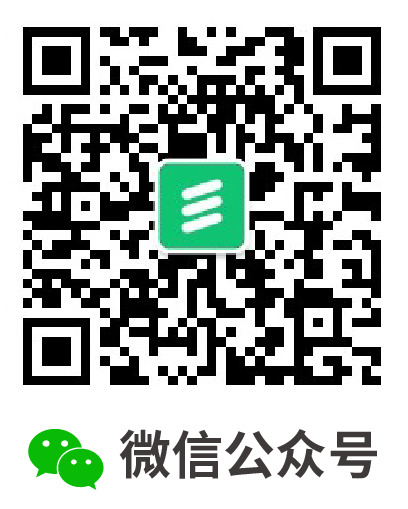 QR code of wechat account
