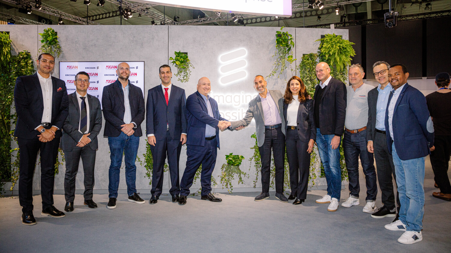 Ericsson and Axian Telecom at Mobile World Congress 2023