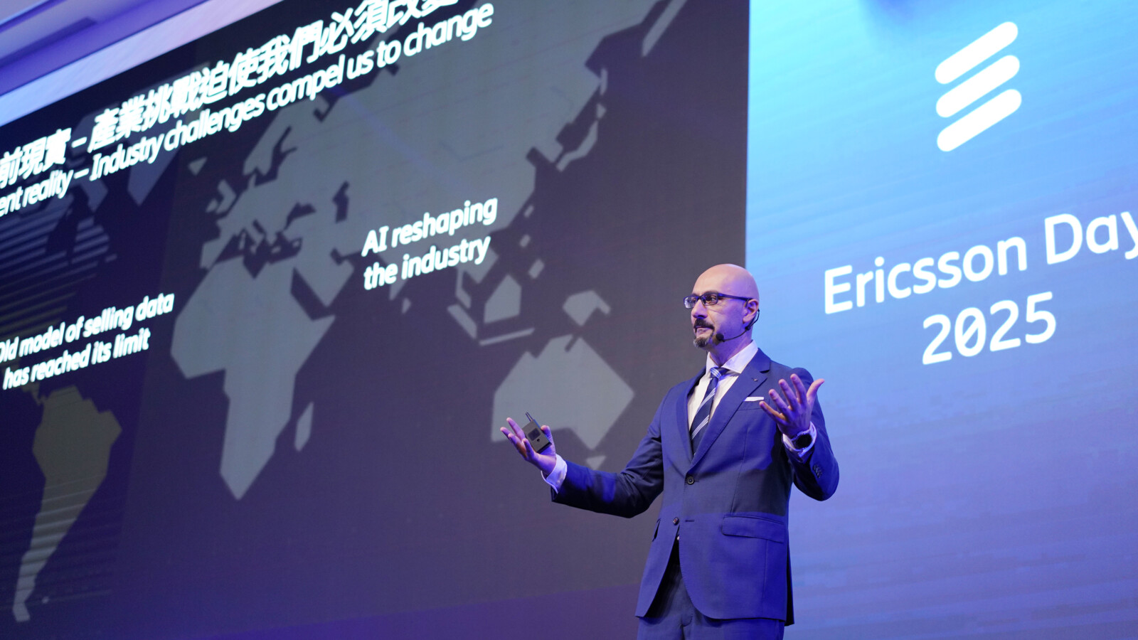 愛立信東北亞區總裁暨資深副總裁Chafic Nassif表示，5G獨立組網與網路切片將助電信業者提供低延遲、高穩定連接，以因應未來AI龐大需求。