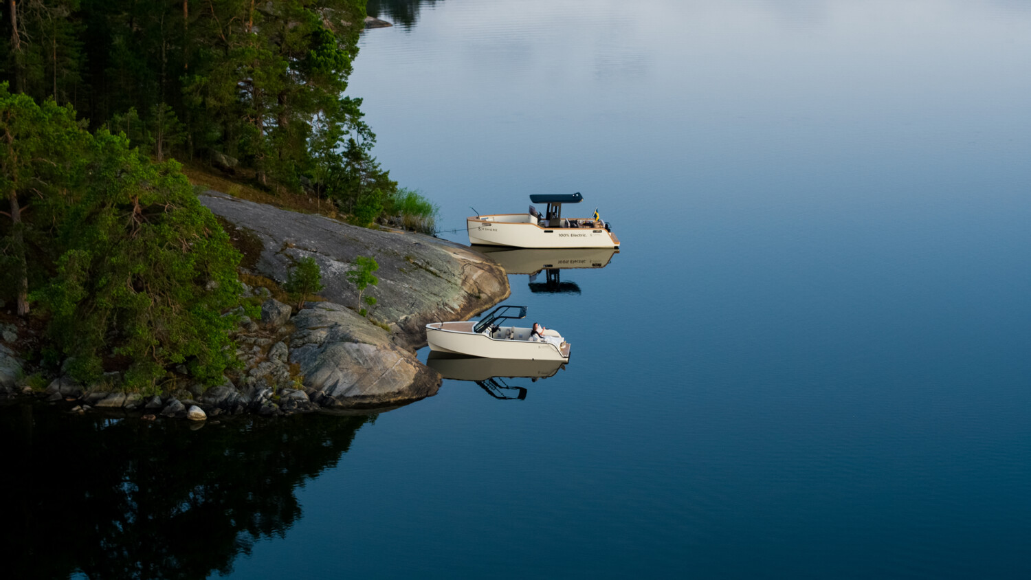 Ericsson and Tele2 supports X Shore’s vision to have the world’s most sustainable and efficient boat factory