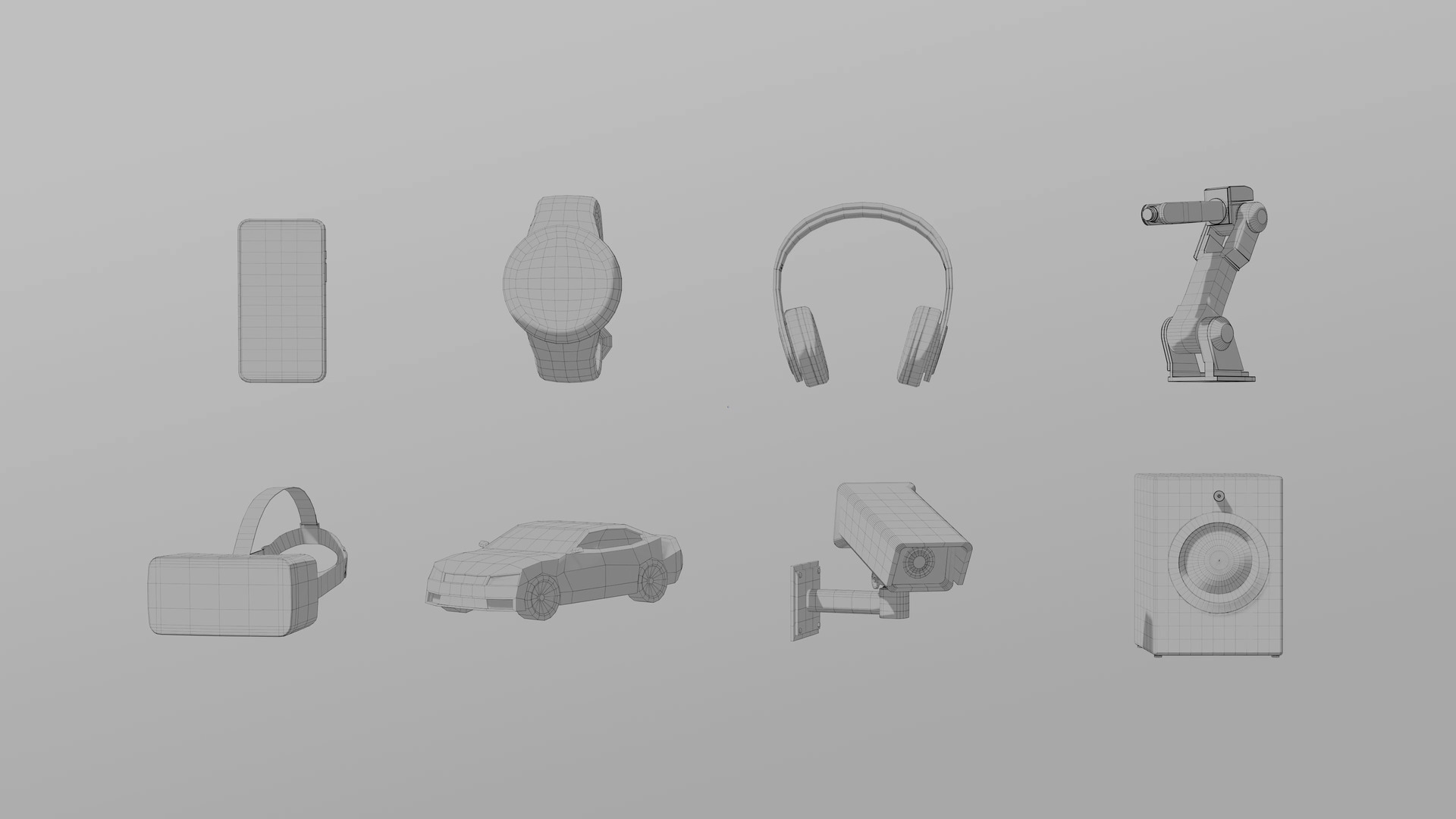 drawing of connected devices 